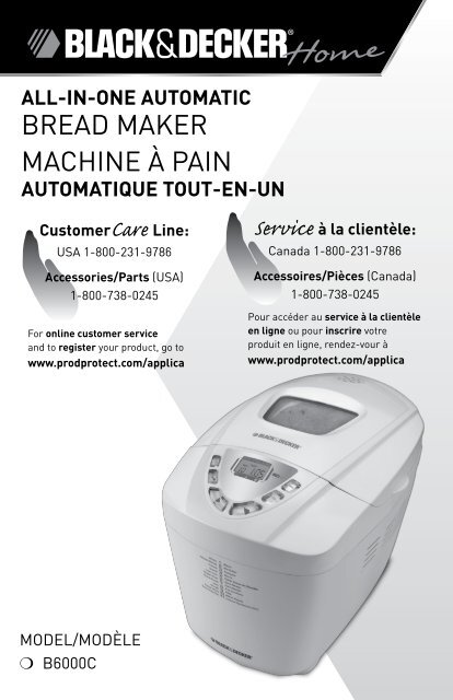 Machine a pain manuel francais