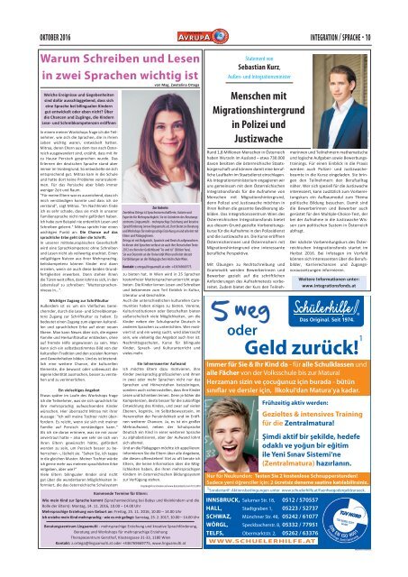 EUROPA JOURNAL - HABER AVRUPA OKTOBER 2016