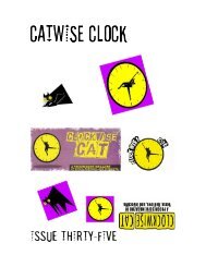 CATWISE CLOCK