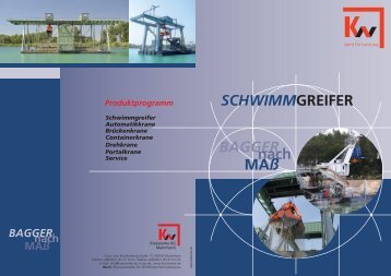 schwimmgreifer - KW-Kranwerke AG