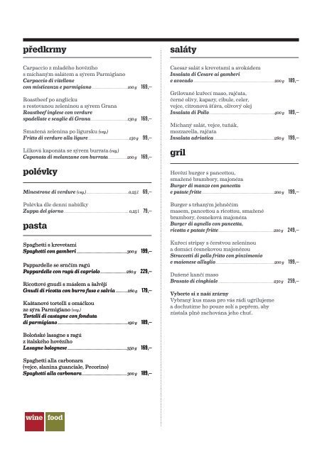 menu Hosti CZ web