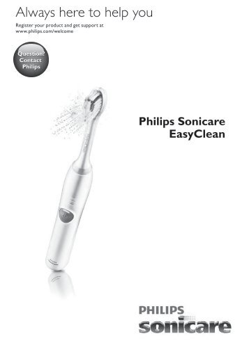 Philips Sonicare EasyClean Sonic electric toothbrush - User manual - POL