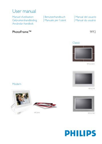 Philips PhotoFrame - User manual - CES