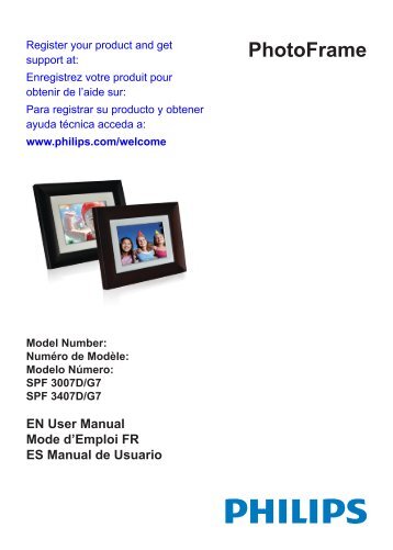 Philips PhotoFrame - User manual - English - ENG