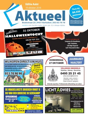 Editie Aalst 19 oktober 2016