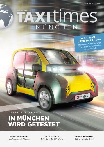 Taxi Times München - Juni 2016