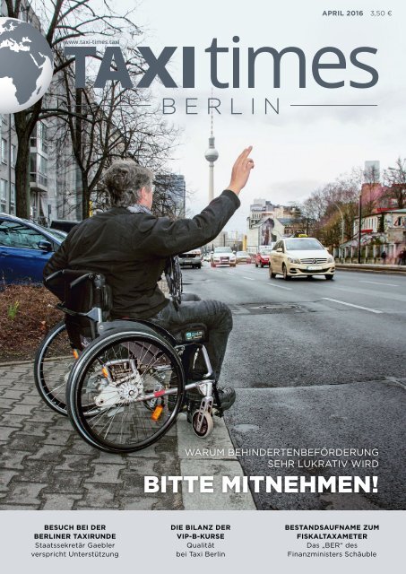 Taxi Times Berlin - April 2016