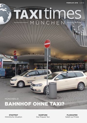 Taxi Times München Februar 2016