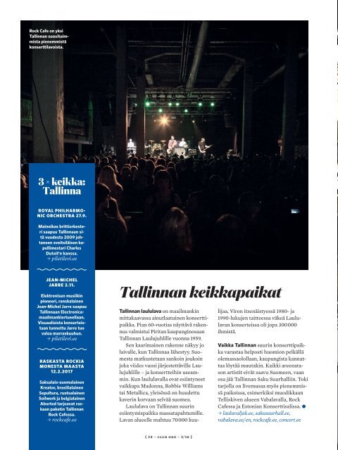 Club One -lehti 3/2016