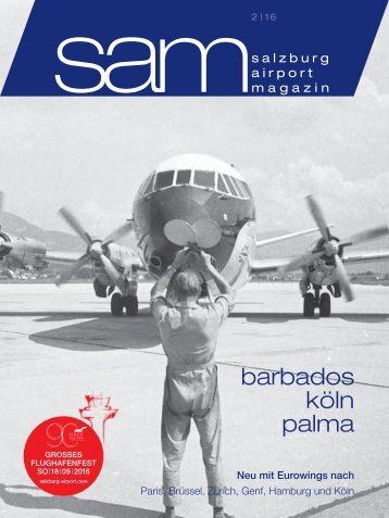 Salzburg Airport Magazin SAM 02-2016