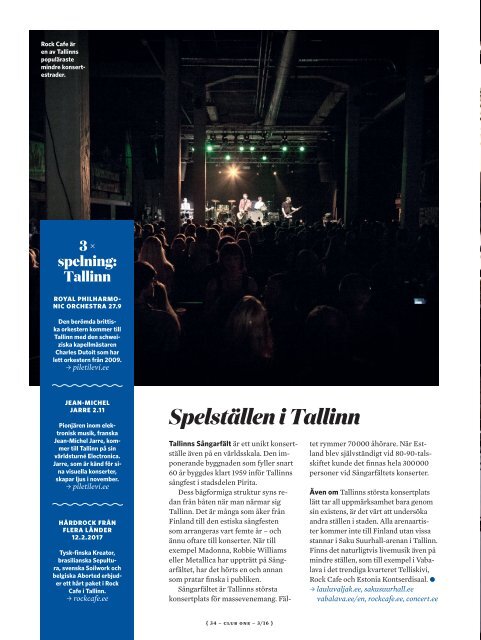 Club One-tidningen 3/2016