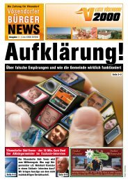 Vösendorfer Bürger-News 09/2016