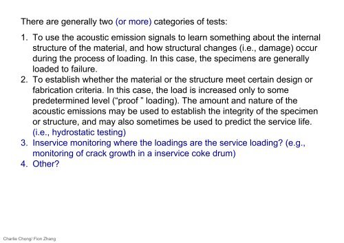 Understanding Acoustic Emission Testing- Reading 1 Part B-A