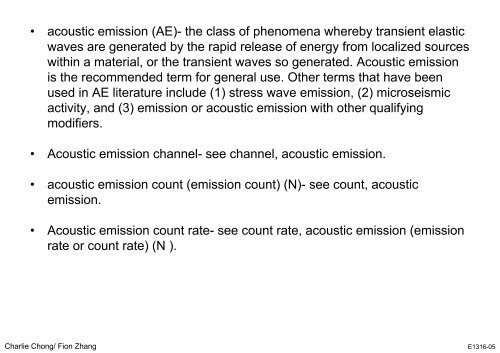 Understanding Acoustic Emission Testing- Reading 1 Part B-A