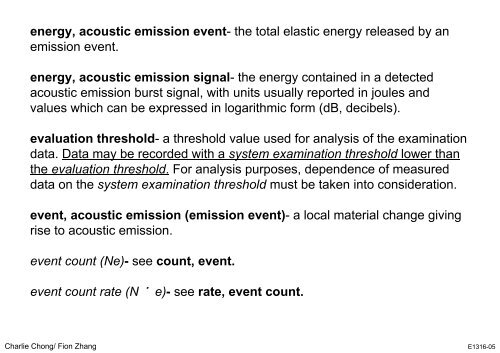 Understanding Acoustic Emission Testing- Reading 1 Part B-A