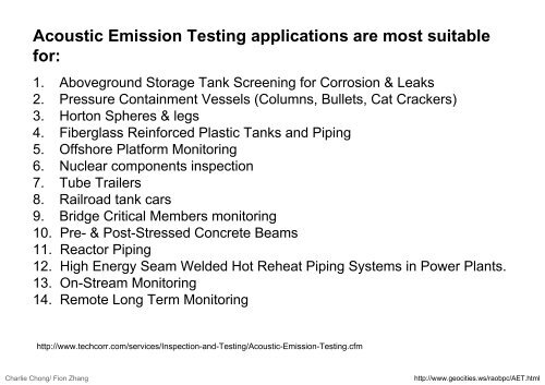 Understanding Acoustic Emission Testing- Reading 1 Part B-A