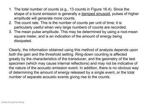 Understanding Acoustic Emission Testing- Reading 1 Part B-A