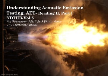 Understanding Acoustic Emission Testing- Reading 2 NDTHB Vol5 Part 1A