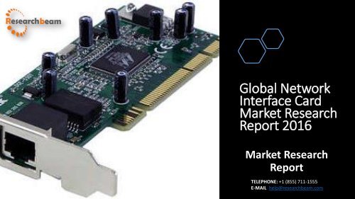 Global Network Interface Card Market Research Report 2016