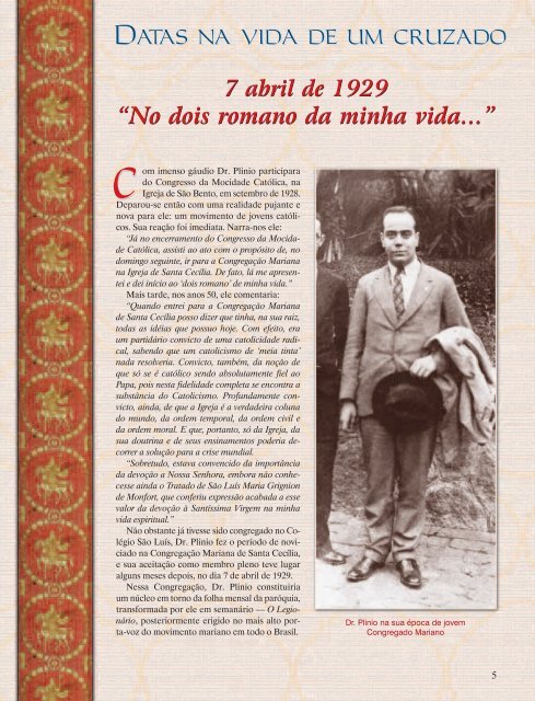 Revista Dr Plinio 73