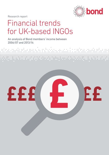 Financial trends for UK-based INGOs