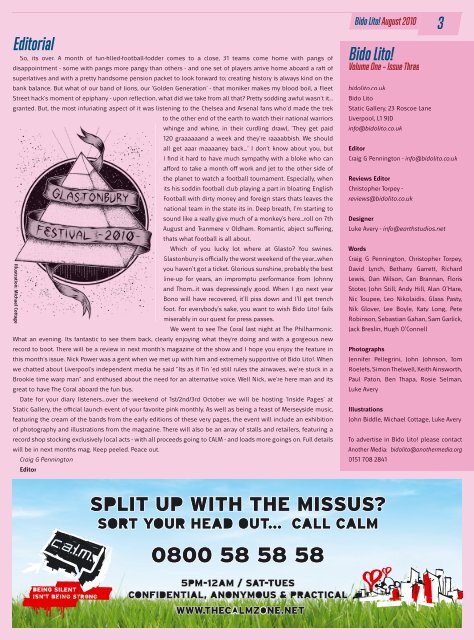 Issue 3 / August 2010