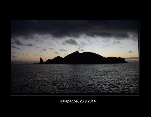Galapagos, 23.9.2014