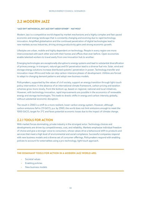 World Energy Scenarios