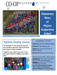 Elementary Raindrop Newsletter September 11, 2016