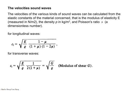 UT Testing-Section 2 Physics of Ultrasound