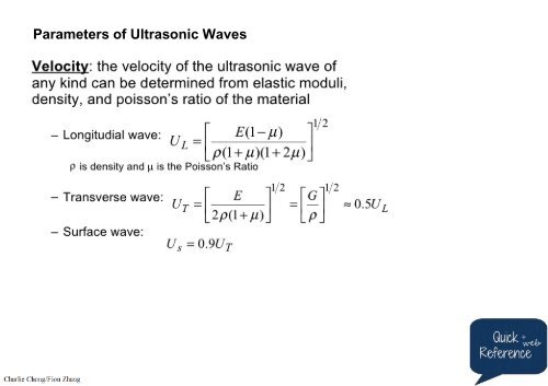 UT Testing-Section 2 Physics of Ultrasound