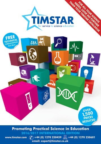 Timstar International Catalogue 2016-17