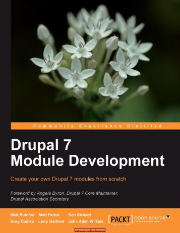 Drupal 7 Module Development