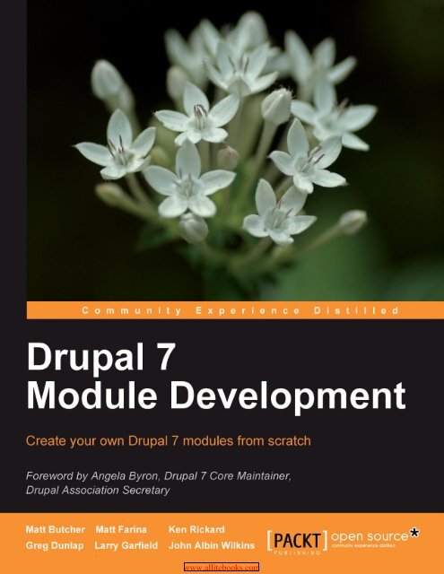 Drupal 7 Module Development