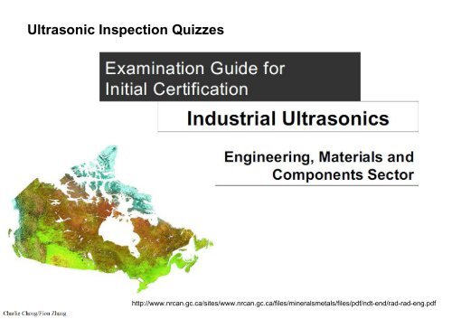 UT Testing-Section 8 Ultrasonic Inspection Quizzes
