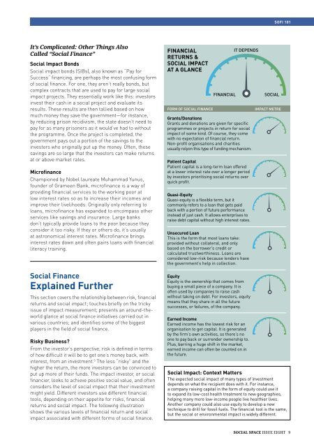 Social Space (Issue 8, 2016-2017) - The Social Finance Issue