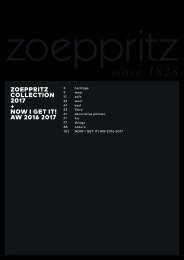 zoeppritz since 1828 - Collection 2017