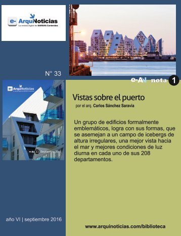 e-AN N° 33 nota N° 1 Vistas sobre el puerto por el arq. Carlos Sanchez Saravia