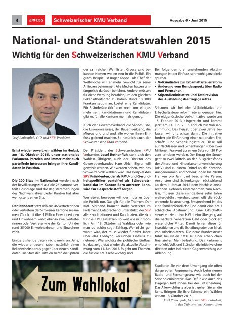 Erfolg_Ausgabe Nr. 6 - Juni 2015