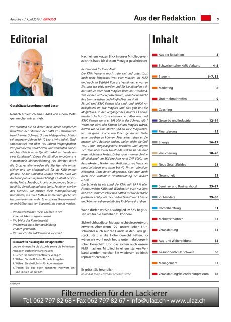 Erfolg_Ausgabe Nr. 4 - April 2016