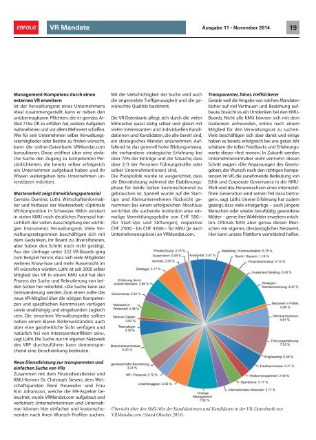 Erfolg_Ausgabe Nr. 11 - November 2014