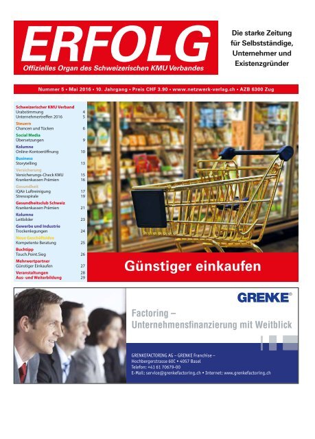 Erfolg_Ausgabe Nr. 5 - Mai 2016