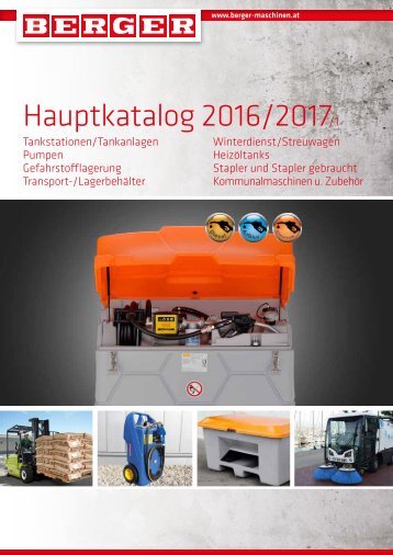 BERGER Hauptkatalog 2016/2017