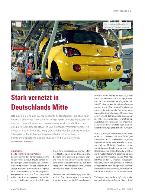 WIRTSCHAFT+MARKT 6/2016