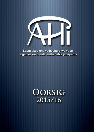 AHI OORSIG 2016 FINAAL