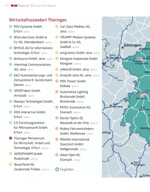 W+M Regional Thüringen