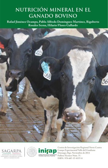 NUTRICIÓN MINERAL EN EL GANADO BOVINO