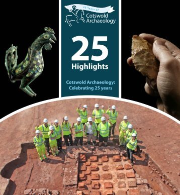 Cotswold Archaeology: Celebrating 25 years