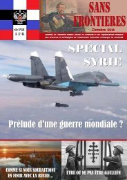 SPÉCIAL SYRIE