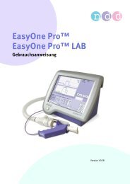 EasyOne Pro™ EasyOne Pro™ LAB